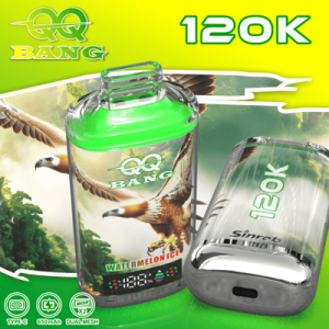 QQBANG 120K Crystal Disposable Vape – 120,000 Puffs Multi-Flavor Device